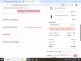 Heidi Swapp Shop coupon verification screenshot