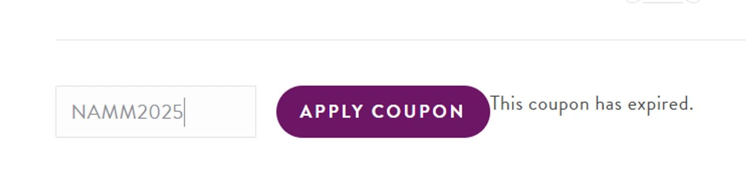 Heil promo code screenshot showing code NAMM2025 applied at Heil checkout page. Uploaded by SimplyCodes community member RebatePilot8693 on Feb 21, 2025