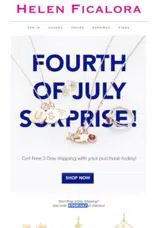 4THOFJULY coupon verification screenshot