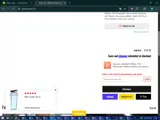 Beef coupon verification screenshot