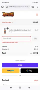 HAPPYNEWYEAR40 coupon verification screenshot