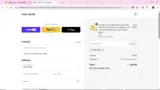 welcome coupon verification screenshot