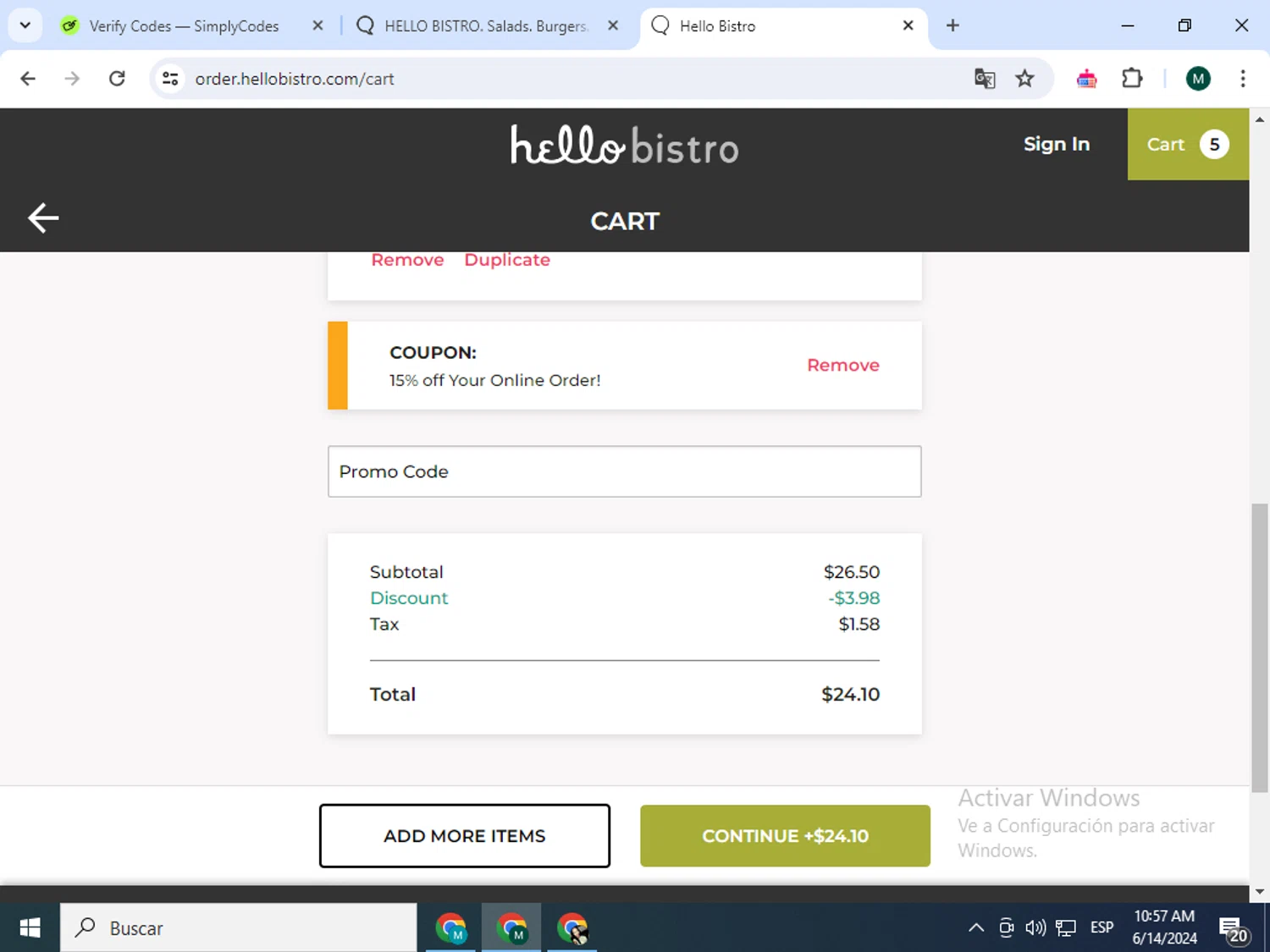 Hello Bistro Coupons 20 Off August 2024