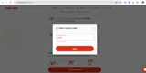 Hello Chef coupon verification screenshot