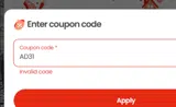 Hello Chef coupon verification screenshot