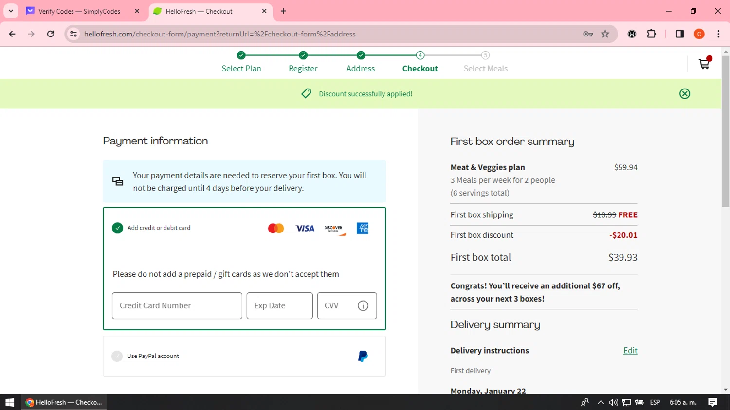 HelloFresh Promo Codes 75 Off January 2024