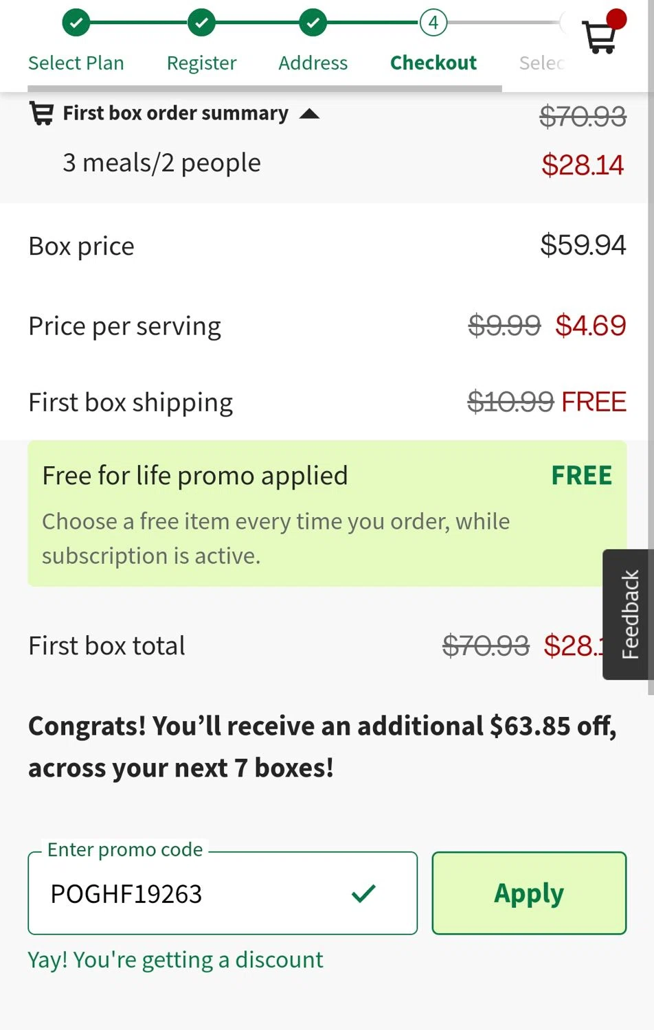 HelloFresh Promo Codes 30 Off Discount Codes in August 2024 SimplyCodes