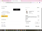 WELCOME10 coupon verification screenshot