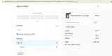 WELCOME coupon verification screenshot
