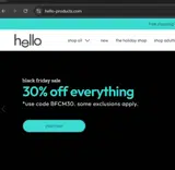 BFCM30 coupon verification screenshot