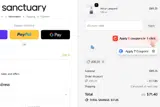 Sanctuary coupon verification screenshot