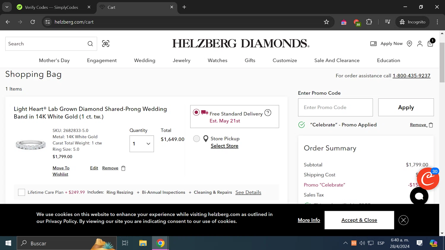 Helzberg Diamonds Promo Codes – 15% Off | May 2024