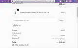 SAVE coupon verification screenshot