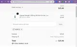 HEMP15 coupon verification screenshot