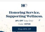 Hemp Generation coupon verification screenshot
