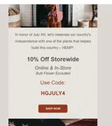 Hemp Generation coupon verification screenshot