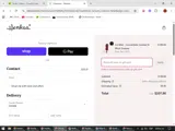 6SWATCHES coupon verification screenshot