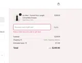 6SWATCHES coupon verification screenshot