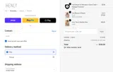 Henly coupon verification screenshot