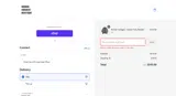 Henrik Vibskov coupon verification screenshot