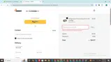 WOMENS coupon verification screenshot