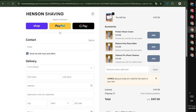 Henson Shaving Coupons & w/Code Discounts Feb 2026