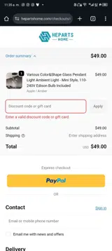 THANKYOU2026 coupon verification screenshot