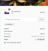 ANGIEB coupon verification screenshot