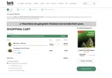 Herb Approach coupon verification screenshot
