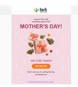 Herb Approach coupon verification screenshot