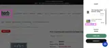 Herb Approach coupon verification screenshot