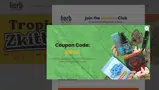 Herb Approach coupon verification screenshot