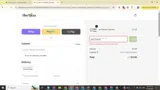 WELCOME10 coupon verification screenshot