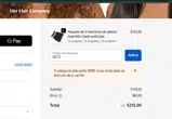 DD15 coupon verification screenshot