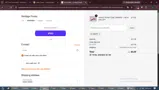 Heritage Foods coupon verification screenshot
