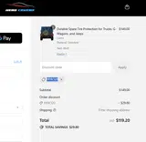 HERO20 coupon verification screenshot