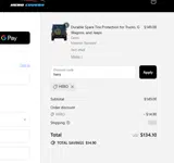 HERO coupon verification screenshot