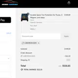 LABORDAY2025 coupon verification screenshot