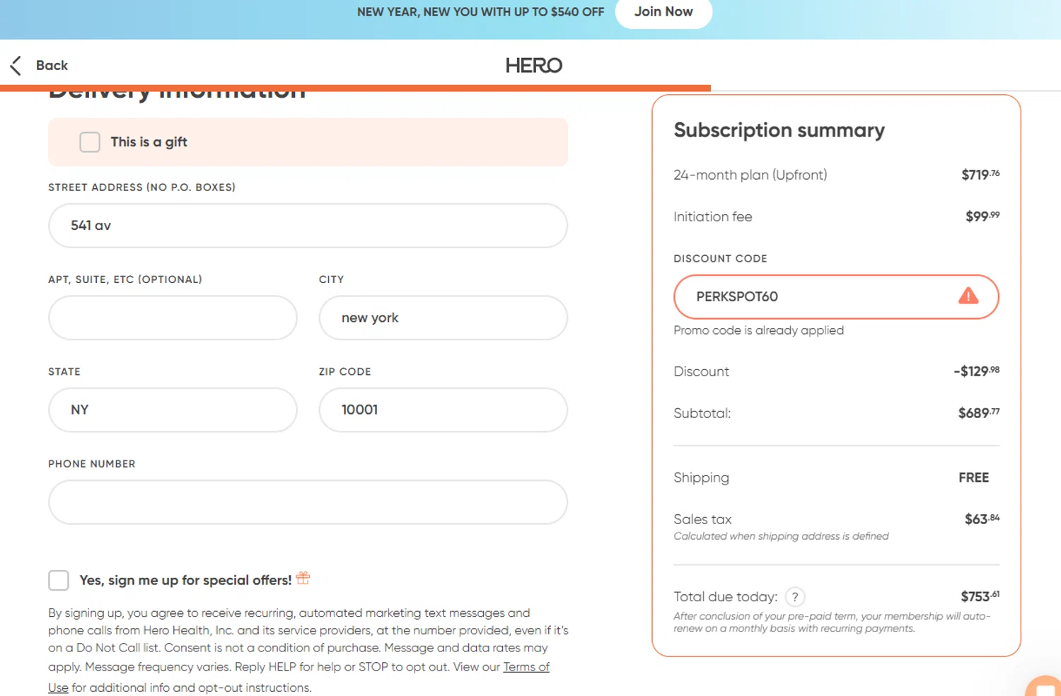 Hero Health Promo Codes - $100 Off | September 2024