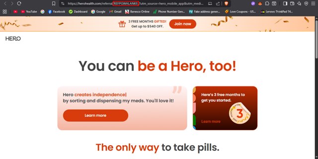 Hero Health checkout page showing Hero Health promo code box | Screenshot taken by SimplyCodes community member on Aug 30, 2025