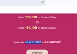 JULY4TH10OFF coupon verification screenshot
