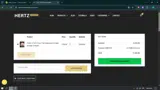 hertz10 coupon verification screenshot