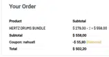 nahuatl coupon verification screenshot