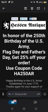 HA250AR coupon verification screenshot