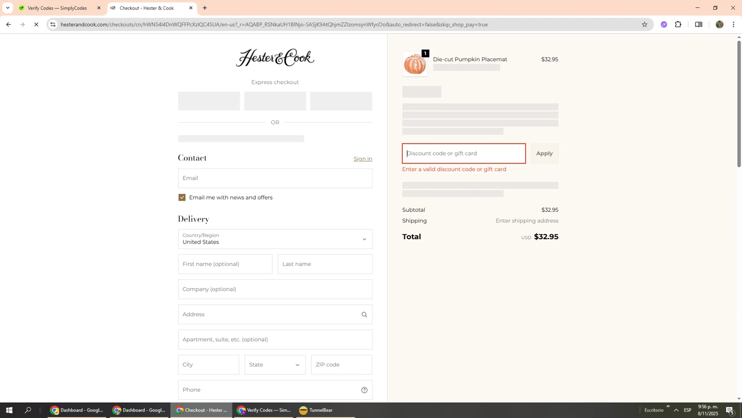 Hester & Cook promo code screenshot showing code MARY20 applied at Hester & Cook checkout page. Uploaded by SimplyCodes community member Phoenix585 on Nov 9, 2025