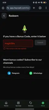 magic10hc coupon verification screenshot