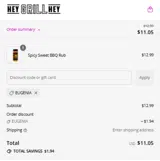 EUGENIA coupon verification screenshot