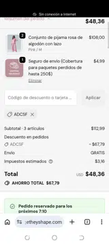 Adcsf coupon verification screenshot