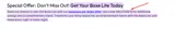 welcome10 coupon verification screenshot