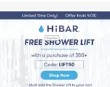 lift50 coupon verification screenshot